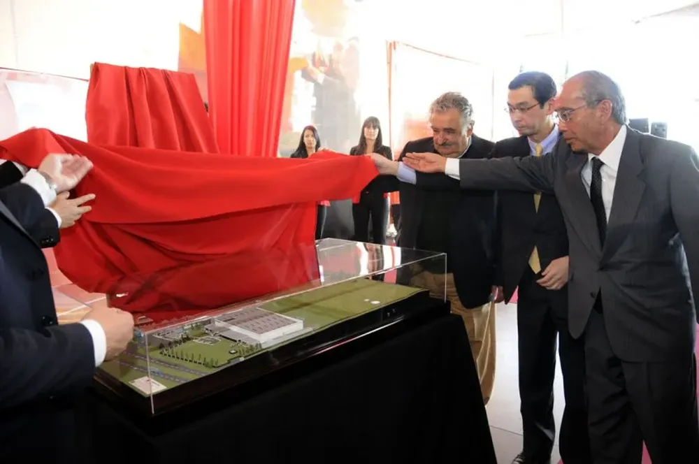 La planta de Takata fue inaugurada en 2012 durante la presidencia de José Mujica.