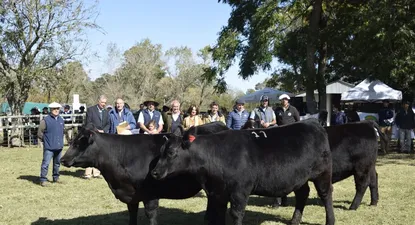 San Gregorio Ganadera se llevó varios premios en la Expo Nacional Angus.