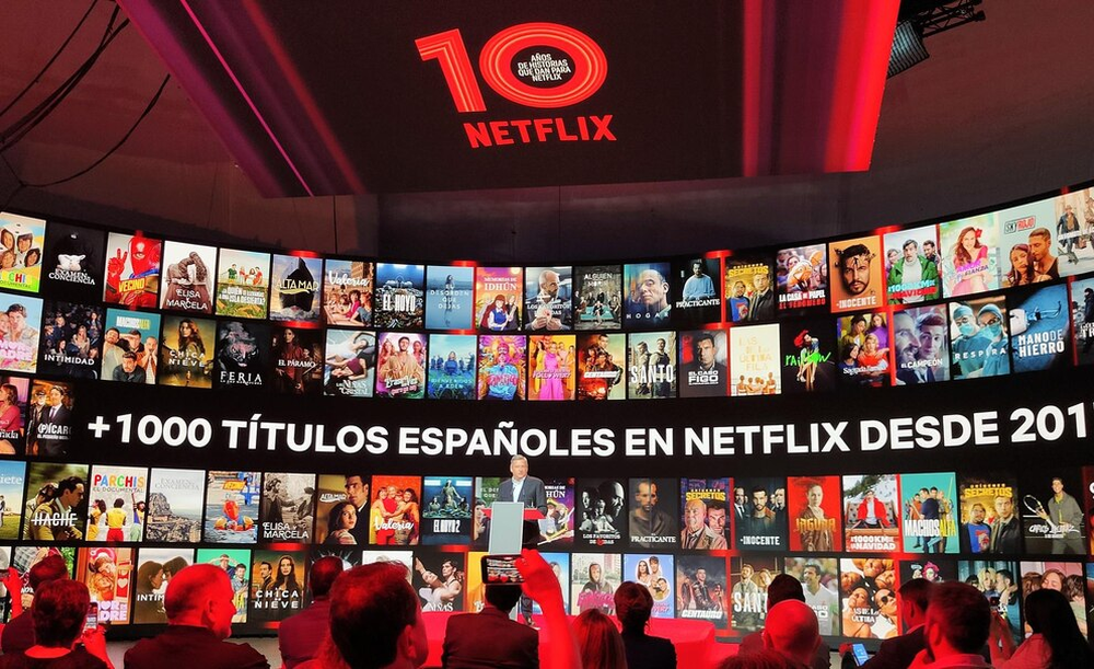 Netflix celebro los 10 años en España