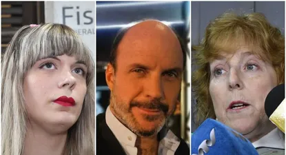 Romina Celeste Papasso, Ignacio Álvarez y Alicia Ghione