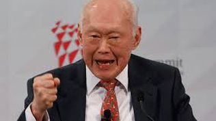 Lee Kwan Yew, fallecido primer ministro de Singapur.