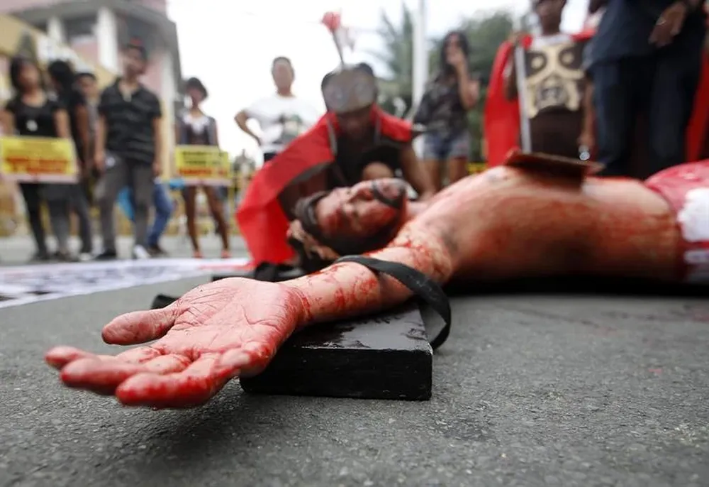 Filipinas. Manifestantes filipinos protestan contra el gobierno
