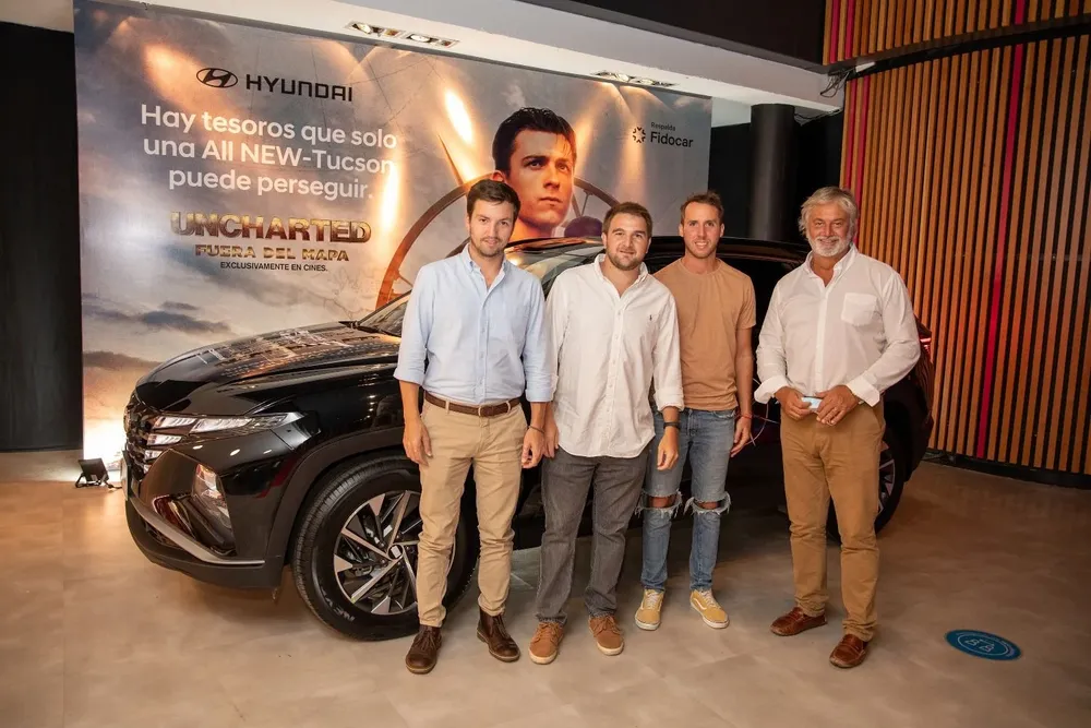 Matias Martin Valdez, Facundo Robledo, Tato Salaverri y Eduardo Martin Valdez