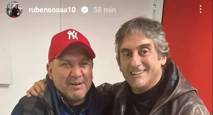 Ruben Sosa y Enzo Francescoli