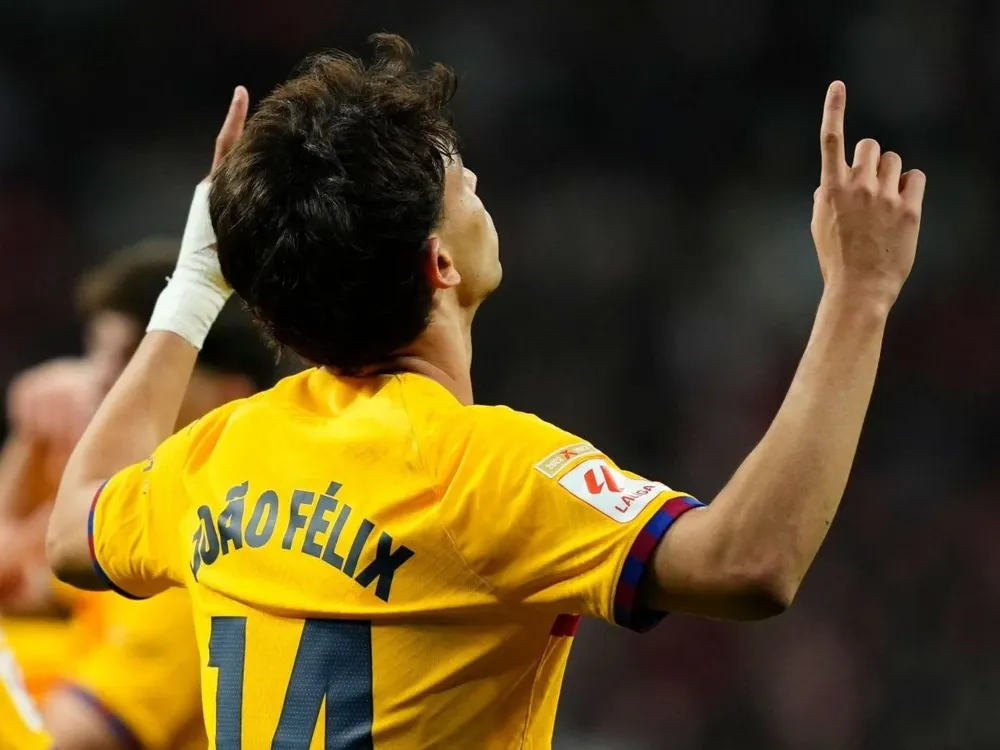 Joao Félix tras el partido.