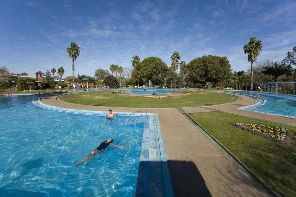 El mayor movimiento en las termas se dio entre jueves, viernes y sábado.