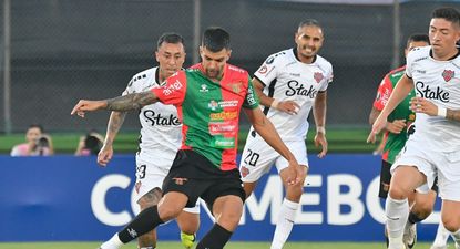 Mauricio Vera de Boston River contra Ñublense por Copa Libertadores de América