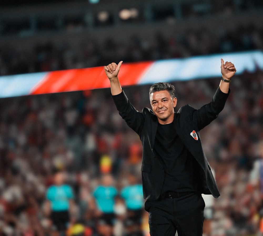 Marcelo Gallardo se despidió de River Plate