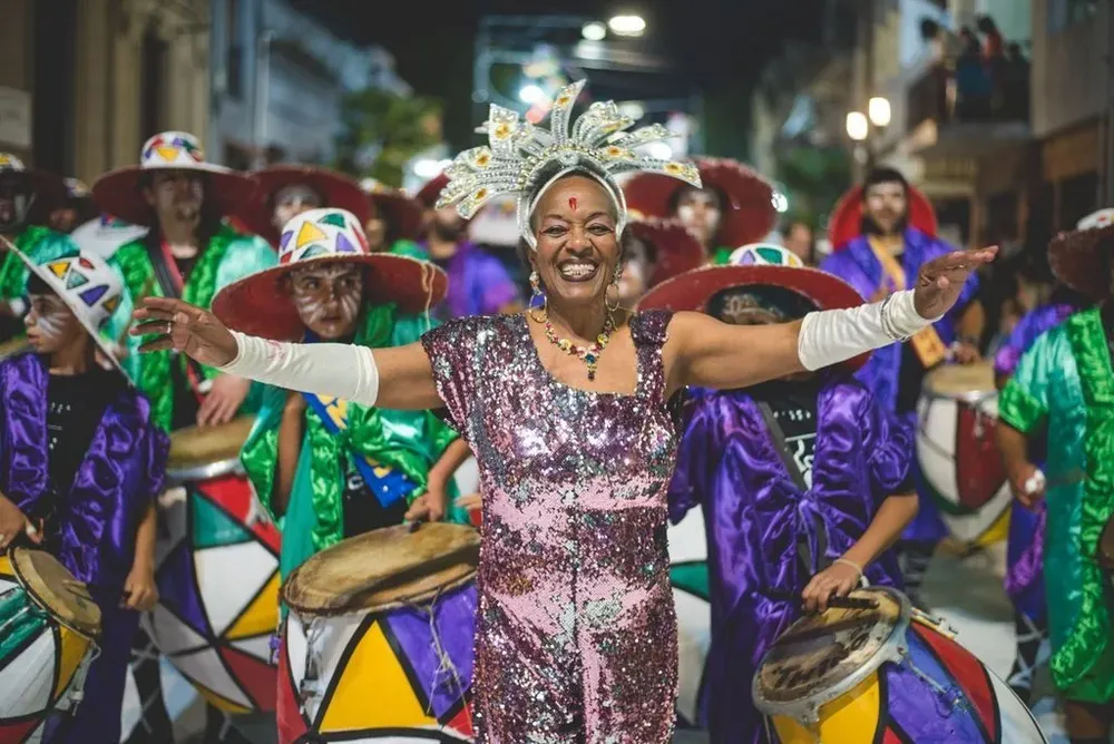 Primer desfile de la anterior edición del carnaval