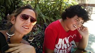 Ximena Agrelo junto a su hijo Vicente. Ximena Agrelo junto a su hijo Vicente.