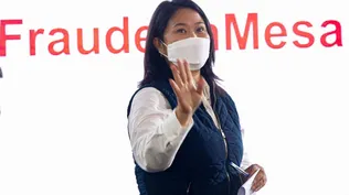 La candidata derechista Keiko Fujimori.
