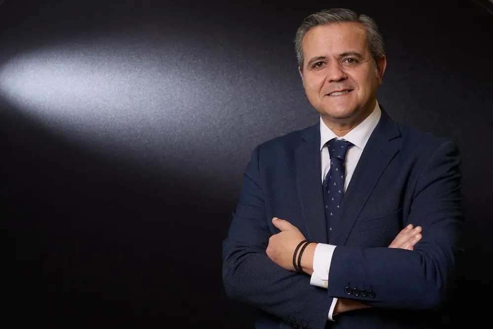 El consejero de Vivienda, Transportes e Infraestructuras de la Comunidad de Madrid, Jorge Rodrigo Domínguez.