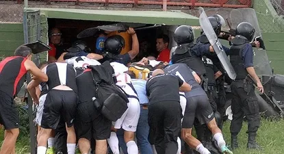 Asi se fueron los futbolistas danubianos