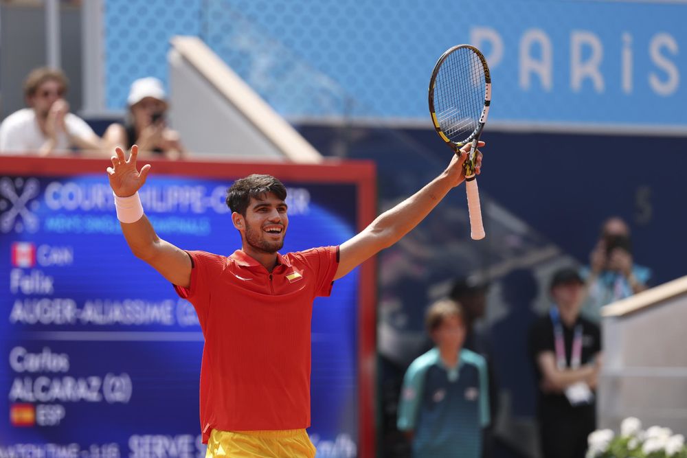 Carlos Alcaraz es finalista y se asegura medalla.