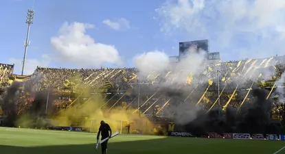 La salida de Peñarol en el clásico ante Nacional