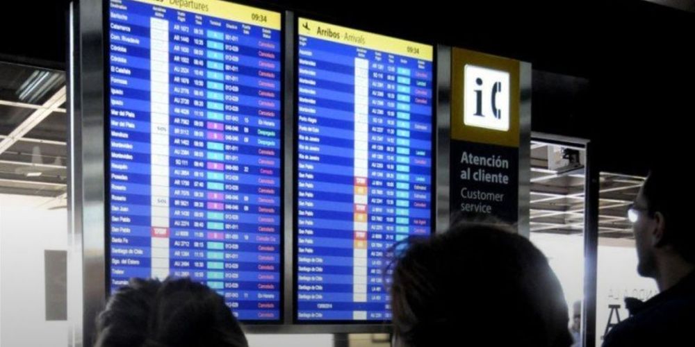 VUELOS CANCELADOS HOY JUEVES 19 DE FEBRERO PARO CGT