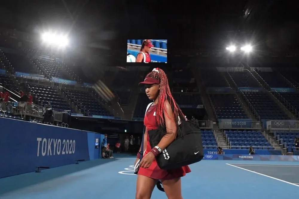 Naomi Osaka se despidió de Tokyo 2020