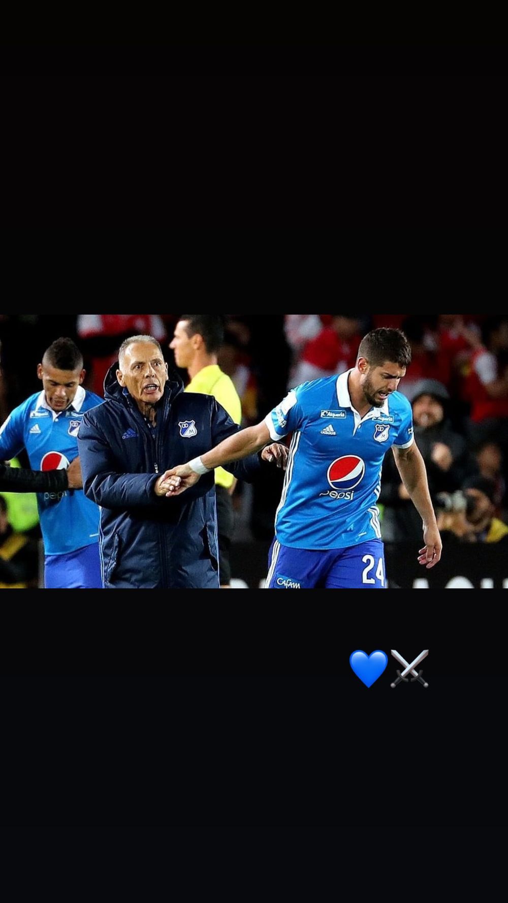 Matías De los Santos y su mensaje para Miguel Ángel Russo Matías De los Santos y su mensaje para Miguel Ángel Russo