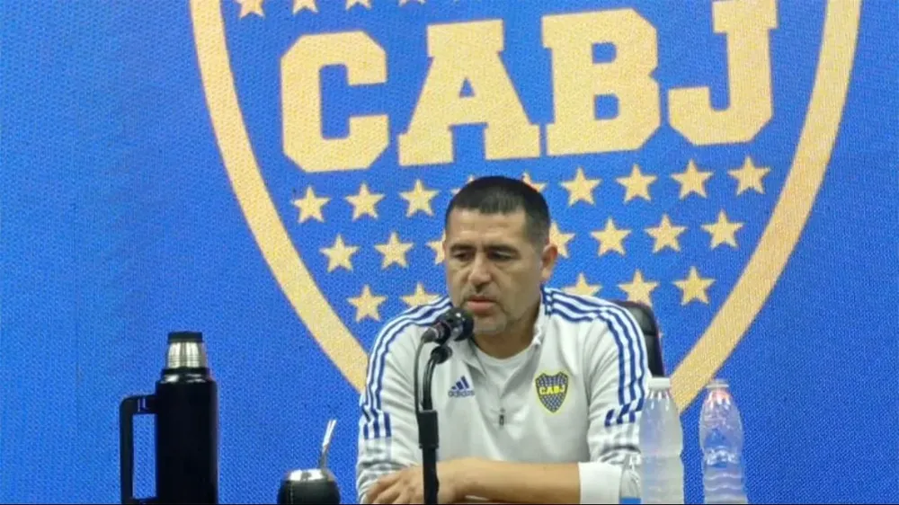Riquelme brindó una conferencia de prensa tras la derrota con Fluminense