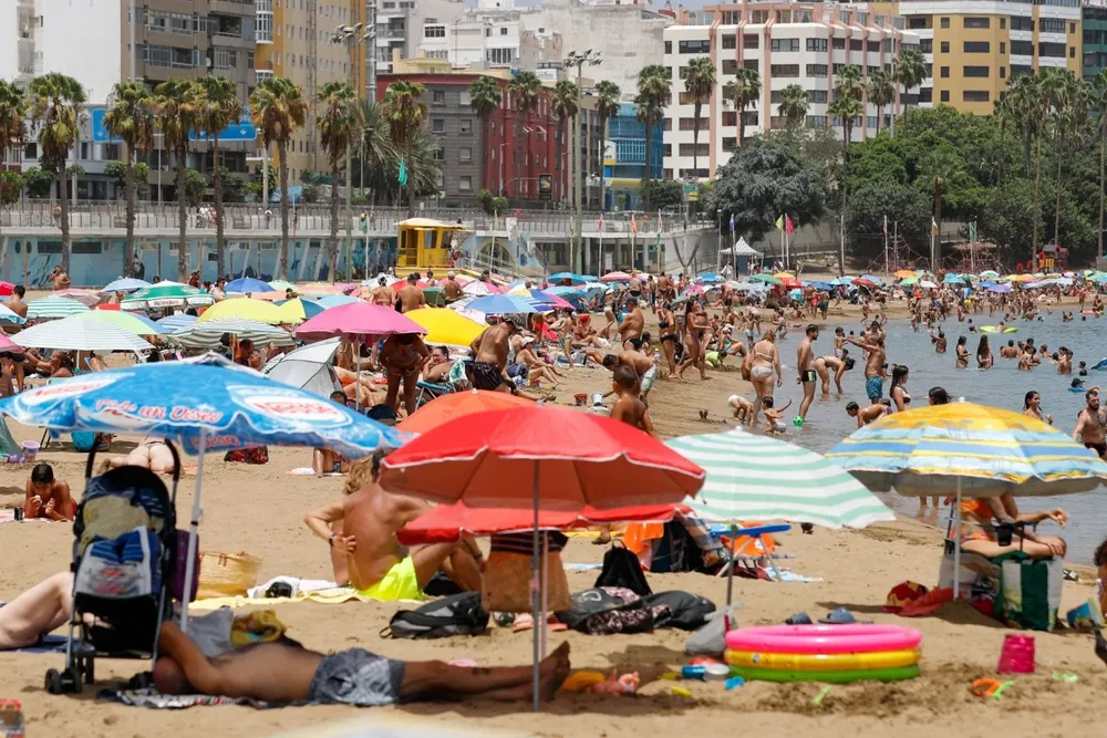 Playa de Las Alcaravaneras de Las Palmas de Gran Canaria