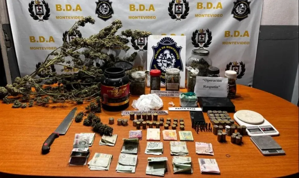 Objetos incautados en la operación Rasputín