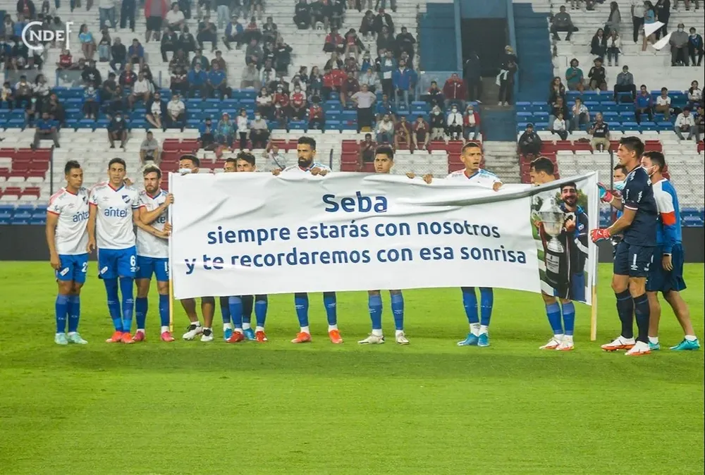 El homenaje de Nacional a Seba, funcionario de Los Céspedes fallecido recientemente