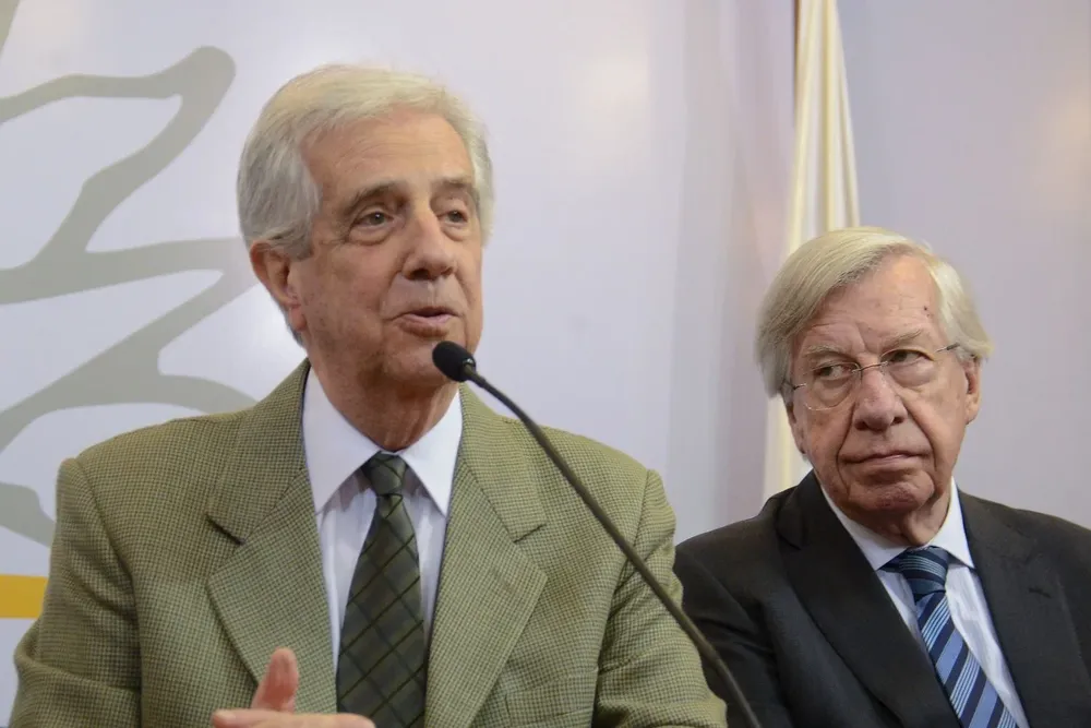 Tabaré Vázquez y Danilo Astori