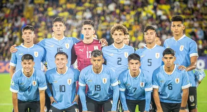 La selección uruguaya sub 20