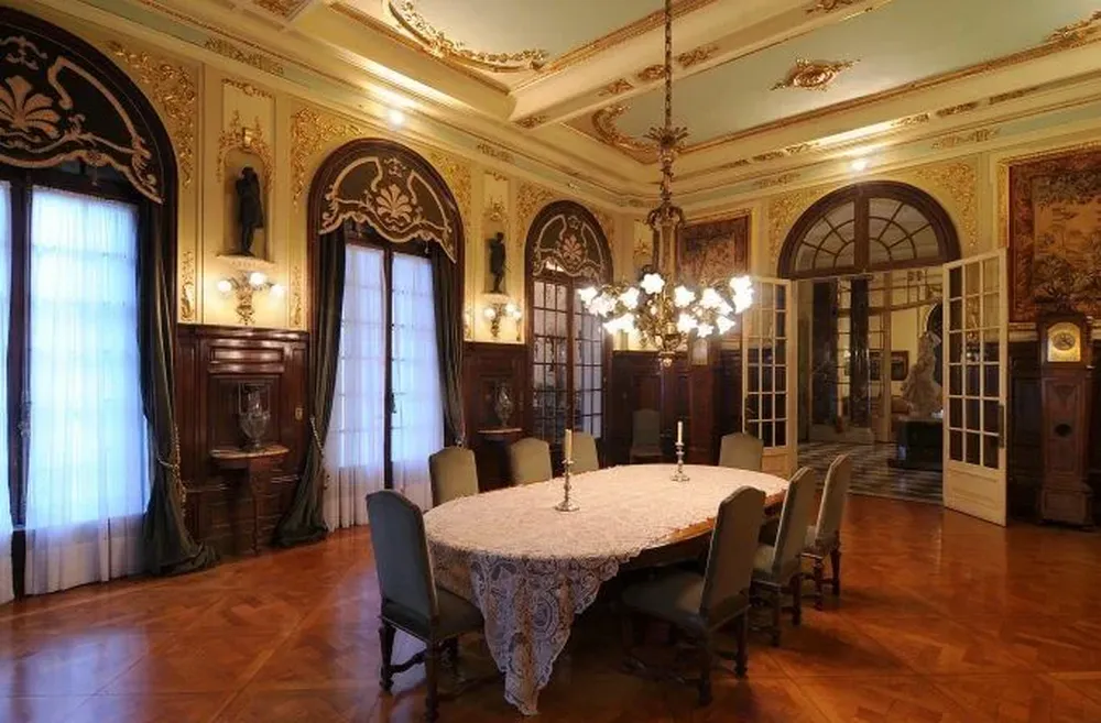 El interior del palacio