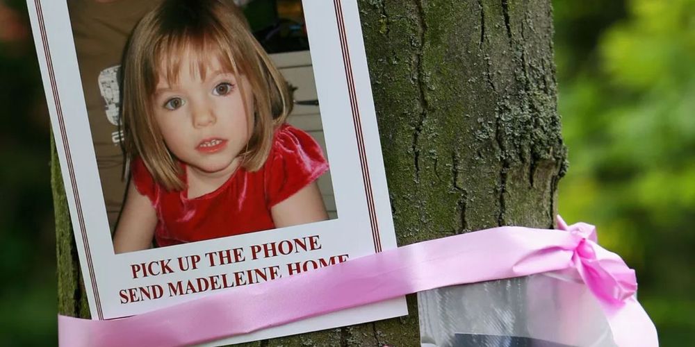 La niña Madeleine McCann que desapareció en Portugal en 2007