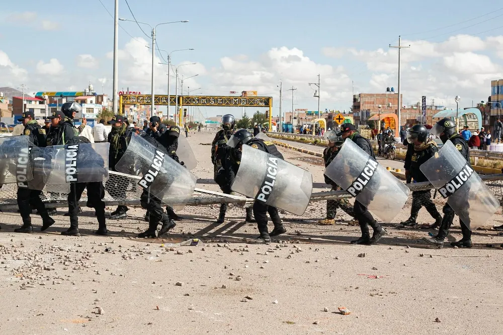 Protestas en Perú