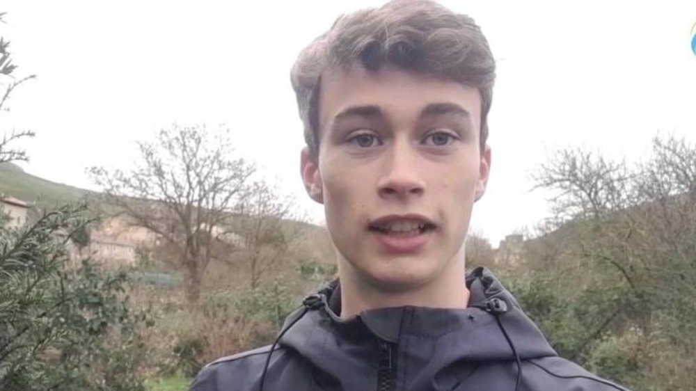 El joven meteorólogo, Jorge Rey.