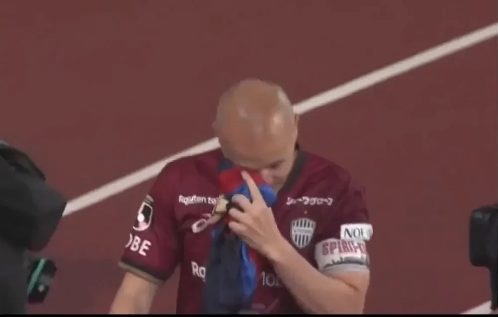 Las lágrimas de Iniesta