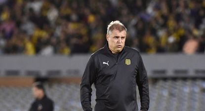 Diego Aguirre, técnico de Peñarol