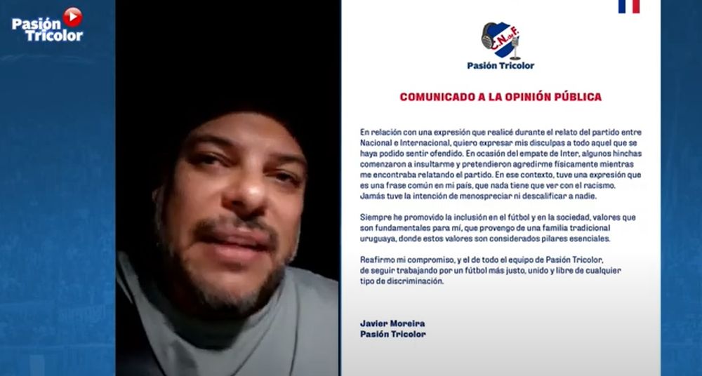 Javier Moreira y su descargo en Pasión Tricolor Javier Moreira y su descargo en Pasión Tricolor