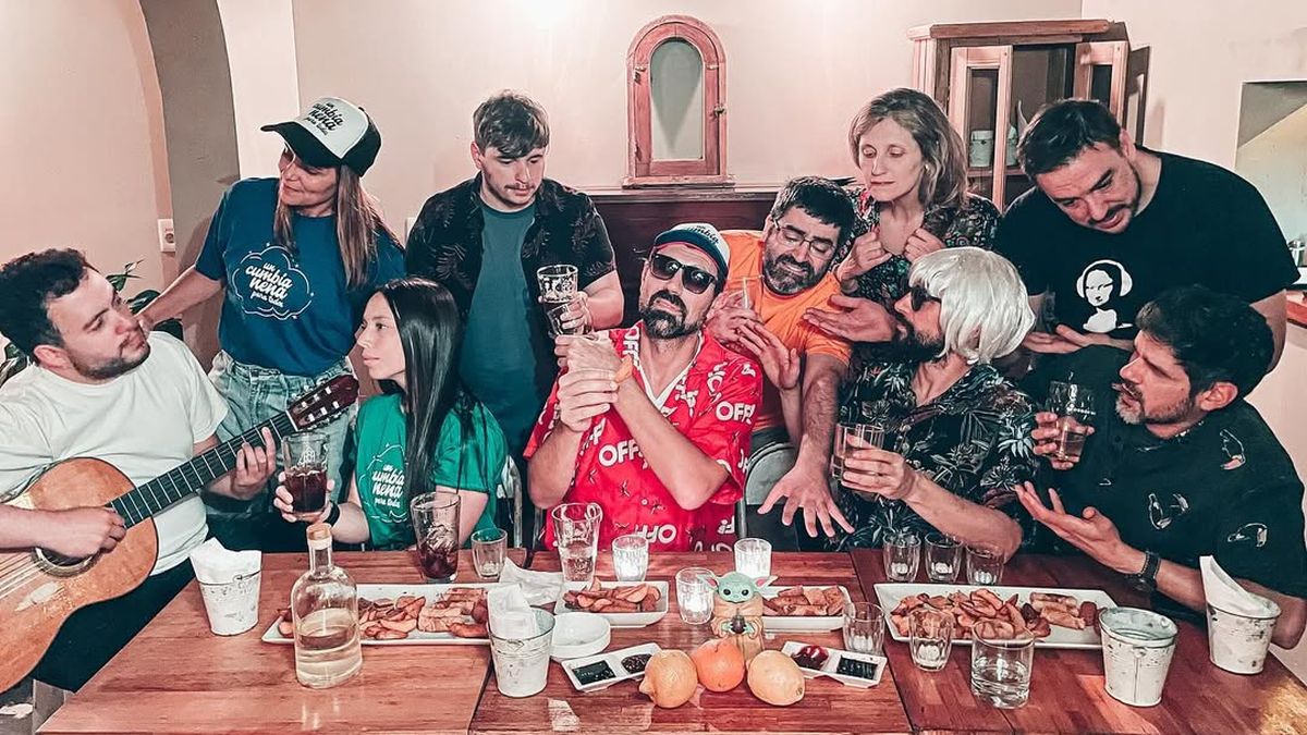 Se viene La Bajada la foto que ya es tradición y anticipa la fecha del