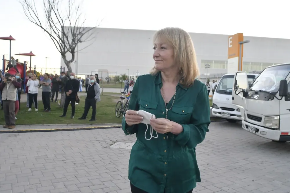 La intendenta de Montevideo, Carolina Cosse. Archivo