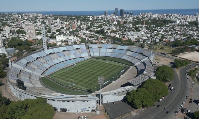 Estadio Centenario, donde se jugará la final de la Supercopa Uruguaya