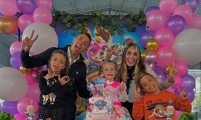 El festejo de cumpleaños de Fernando Muslera y su hija Domi