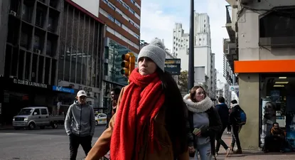 El rango de temperatura esperado en el área metropolitana va desde una mínima de 9 °C a una máxima de 14 °C