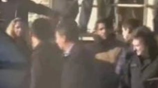 La comitiva de Javier Milei incluyó a su hermana y secretaria General de la Presidencia, Karina Milei, el jefe de Gabinete, Guillermo Francos, y los ministros Patricia Bullrich (Seguridad) y Luis Petri (Defensa).