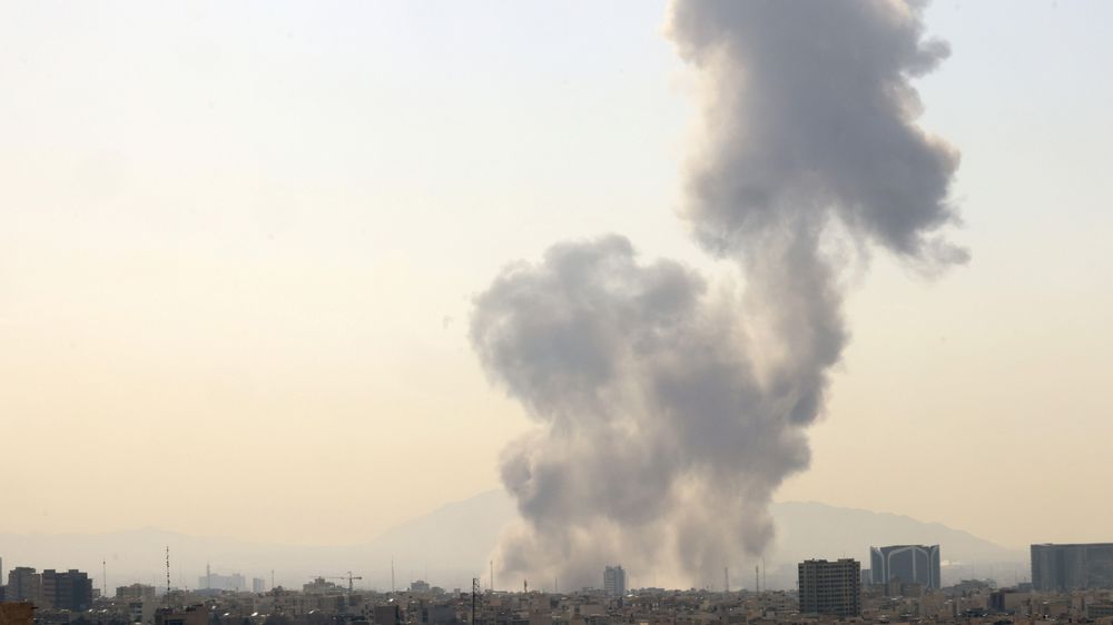 El centro de Teherán fue uno de los puntos atacados por Israel y EE.UU. este sábado.