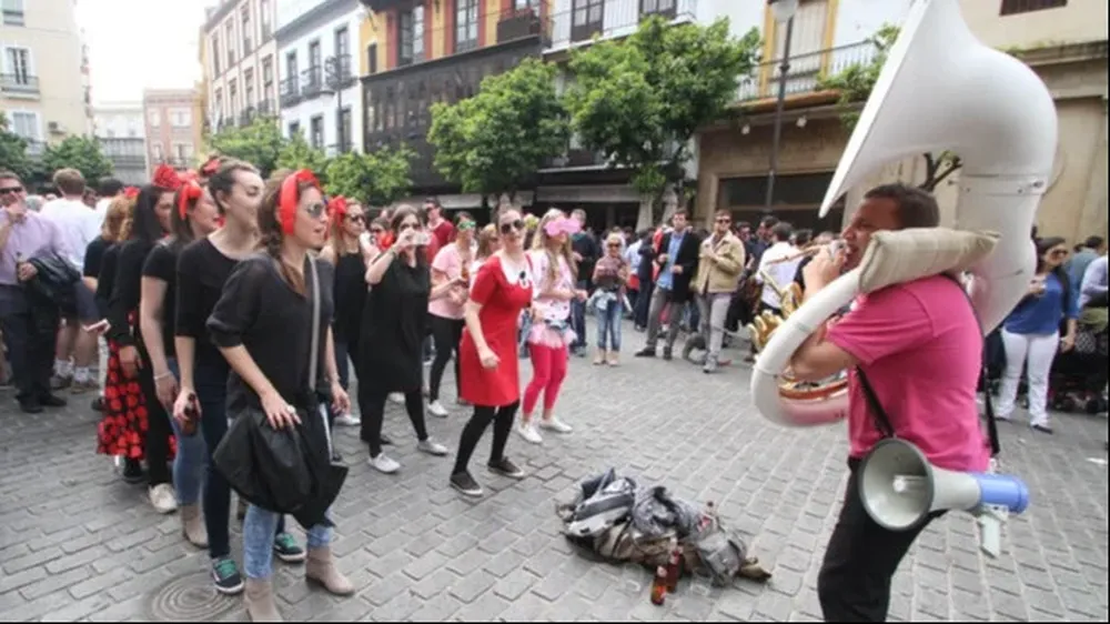 Durante despedidas de solteros