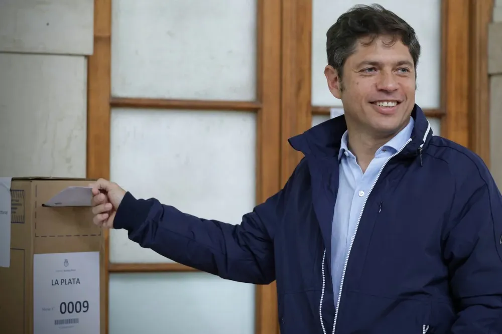 Votó Axel Kicillof