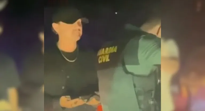 Leonardo DiCaprio interceptado por la Guardia Civil.
