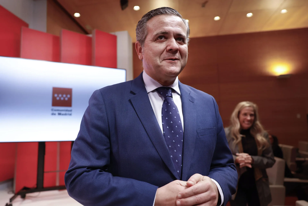 Jorge Rodrigo, consejero de Vivienda, Transportes e Infraestructuras de la Comunidad de Madrid