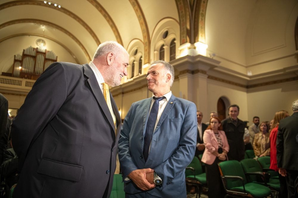 Pablo Atchugarry y Yamandú Orsi 