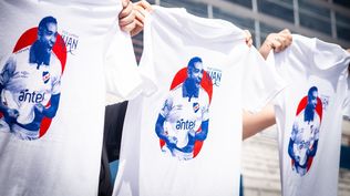 La remera de Nacional para homenajear a Juan Izquierdo