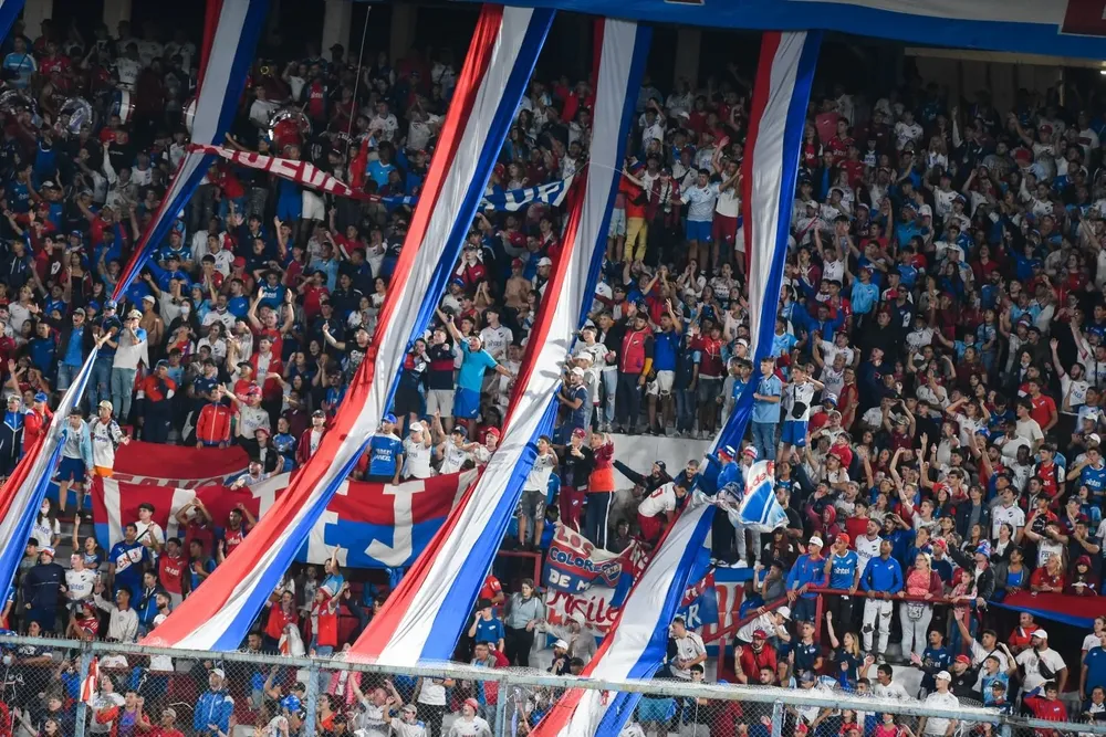 La hinchada de Nacional