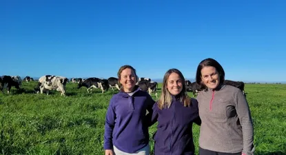 Jimena, Mariángeles y Mariana.